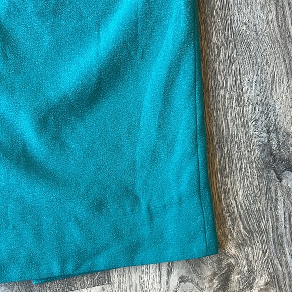 Dress the Population Dress Blue Midi Elle Dress Size Small Sleeveless Sheath - Picture 5 of 14